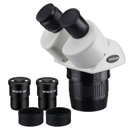 AMSCOPE 20X-40X Super Widefield Stereo Binocular Microscope Head SW24B